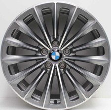 19 inch Genuine BMW 7 SERIES 2010 MODEL  FORGED POLISHED SINGLE ALLOY WHEEL    