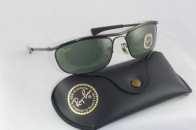 NEU! NOS! Unworn! Vintage Ray Ban Olympian I B&L USA W0646 Bausch & Lomb Harley - Bild 1 von 4