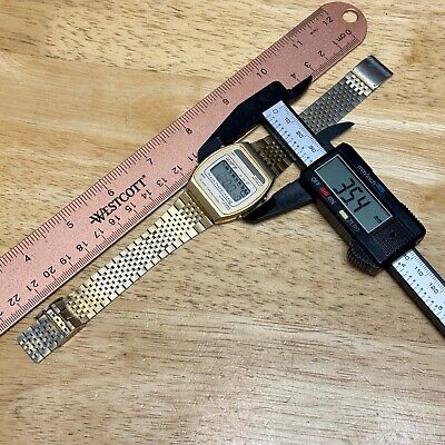 VTG Texas Instruments Digital Quartz Watch Men Gold Tone VTG Texas Instruments Digital Quartz Watch Men Gold Tone