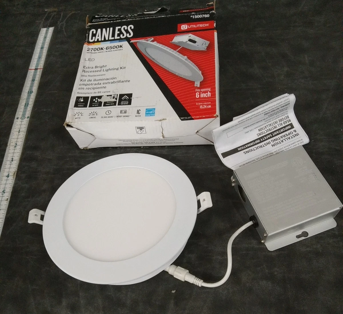Utilitech canless 6 inch deals