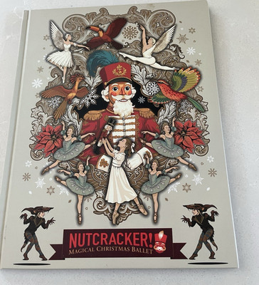  Nutcracker! Magical Christmas Ballet'' Hardcover 1991, 33rd Annual Tour