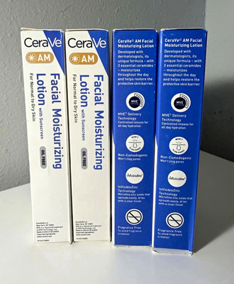 CeraVe AM Facial Moisturizing Lotion SPF 30 Broad Spectrum Oil-Free 3 fl oz