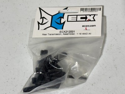 ECX ECX212001 1/18 All 4WD Rear Trans Transmission Assembled NEW Ruckus Torment