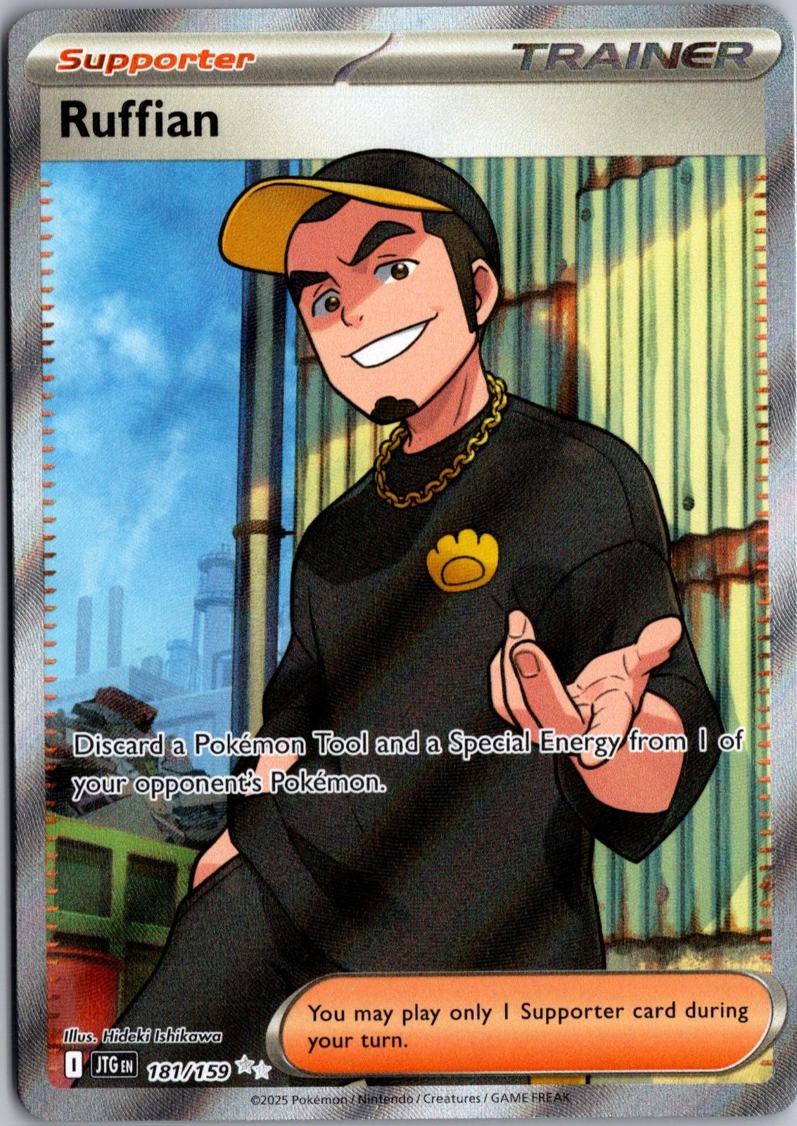 Ruffian 181/159 Ultra Rare Journey Together Pokemon Holo Near Mint