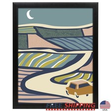 24x30 Black Poster Frame Wall Hanging Suitable Art Photos Posters Home Decor New