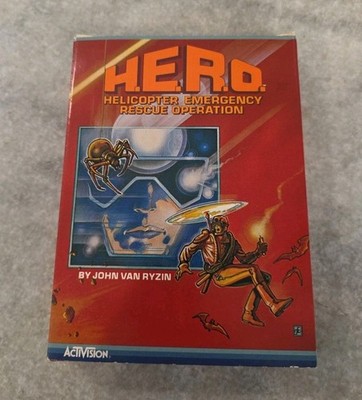 H.E.R.O. Helicopter Emergency Rescue Operation Coleco, 1984 COMPLETE IN BOX VHTF