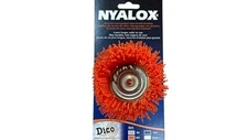 Dico 541-780-21/2 Nyalox Cup Brush 21/2-Inch Orange 120 Grit