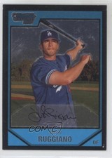 2007 Bowman Chrome Prospects Justin Ruggiano #BC100 9b2