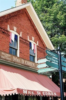 Dearborn Michigan Greenfield Village Mrs D Cohen Millinery 2003 Storefront