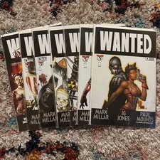 Run of *6* Top Cow WANTED: #1-6 + Dossier! **7 Books is All!** (NM-)