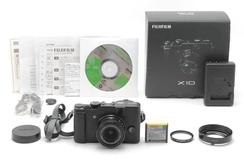[MINT w/Box] Fujifilm X Series X10 12.0MP Digital Camera Black From JAPAN - product listing photo