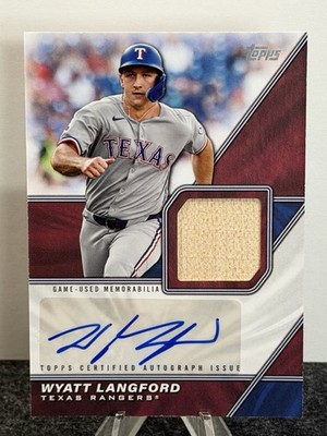 2026 Topps Series 1 Major League Material Auto #MLMA-WL Wyatt