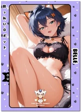 Belle Zenless Zone Zero | Anime Waifu Vinyl Sticker Card