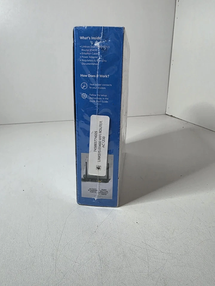 Linksys AC1200 1.2 Gbps Speed WiFi Router - E5400 - Image 2 of 4