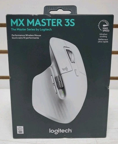 Logitech MX Master 3S Wireless Mouse (White) Brand New