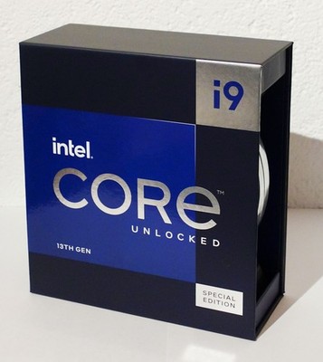 Empty BOX ONLY Karton OVP - Intel Core i9-13900KS - 13th Gen - Special Edition