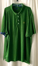 William Murray (Bill) Men's XL Polo Short Sleeve Golf Shirt Green Logo Sporty