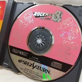 Sega Saturn Rockman 8 Heroes Japan N2