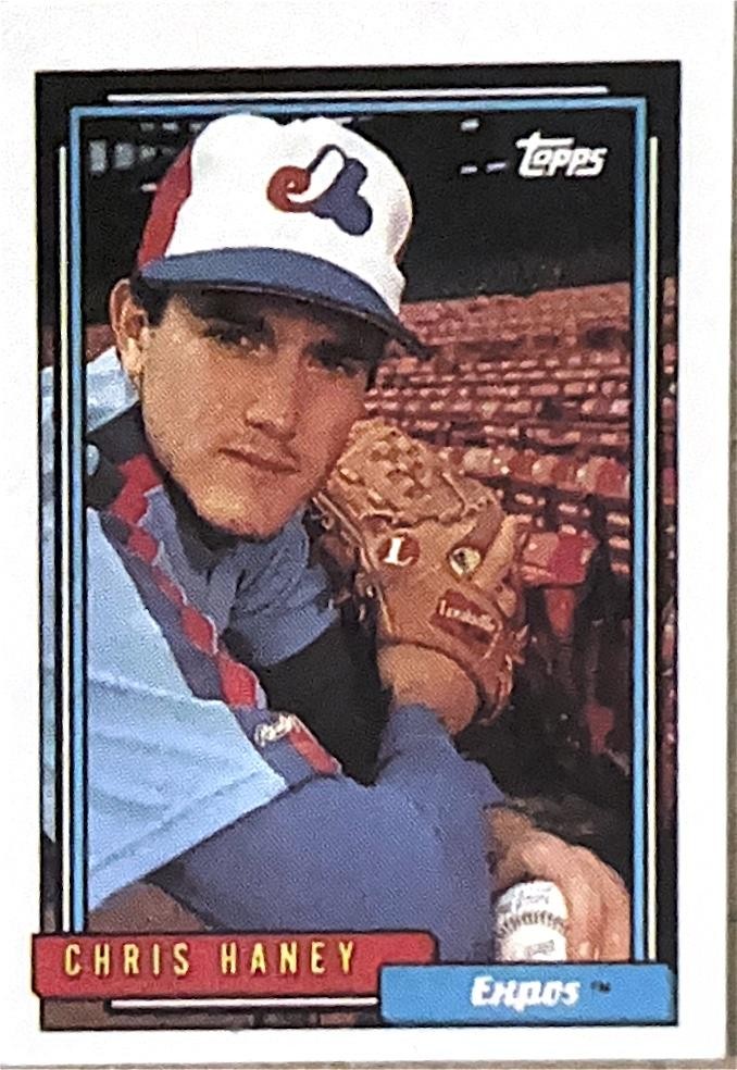 1992 Topps Micro #626 Chris Haney