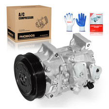AC COMPRESSOR FOR TOYOTA COROLLA 2009 2010 MATRIX 2012 SCION XD 1.8L 2008-2014