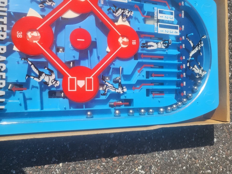 1976 Computer Baseball by Epoch Playthings Pinball Type Game Made in Japan - Image 3 of 4