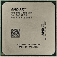 AMD FX-8300 3.3 GHz Eight-Core 8M FD8300WMW8KHK Processor Socket AM3 CPU 95W