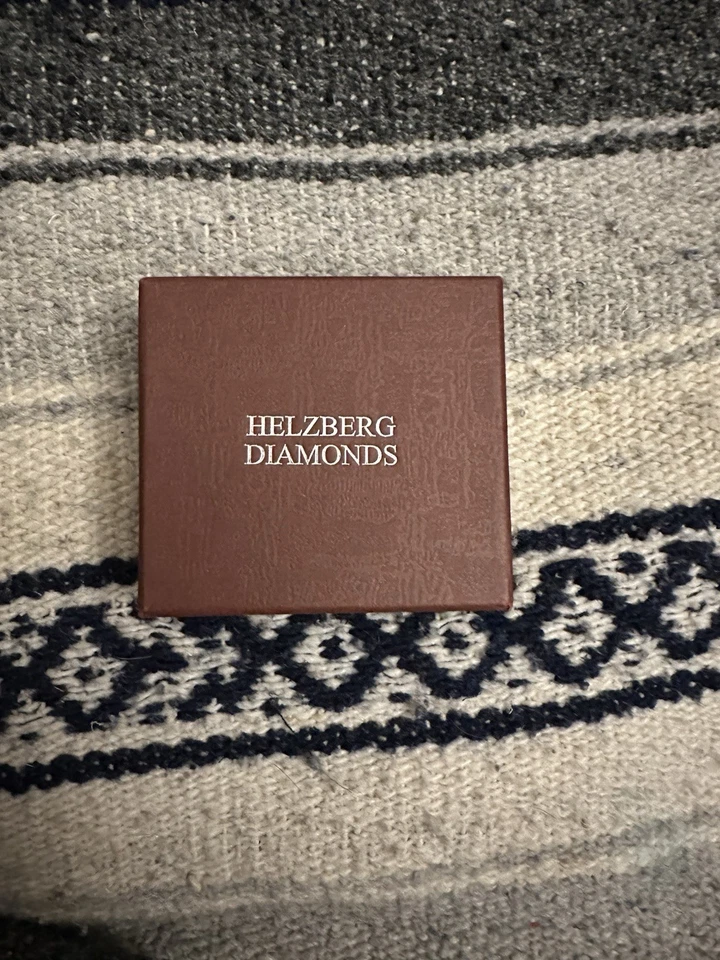 Collar de cadena colgante barra diamante IM LOVE HELZBERG 18" NUEVO DE STOCK  Foto 3 de 3