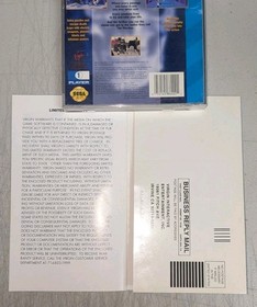 Heart of the Alien (Sega CD, 1994) Complete Registration Card Manual Disc Case