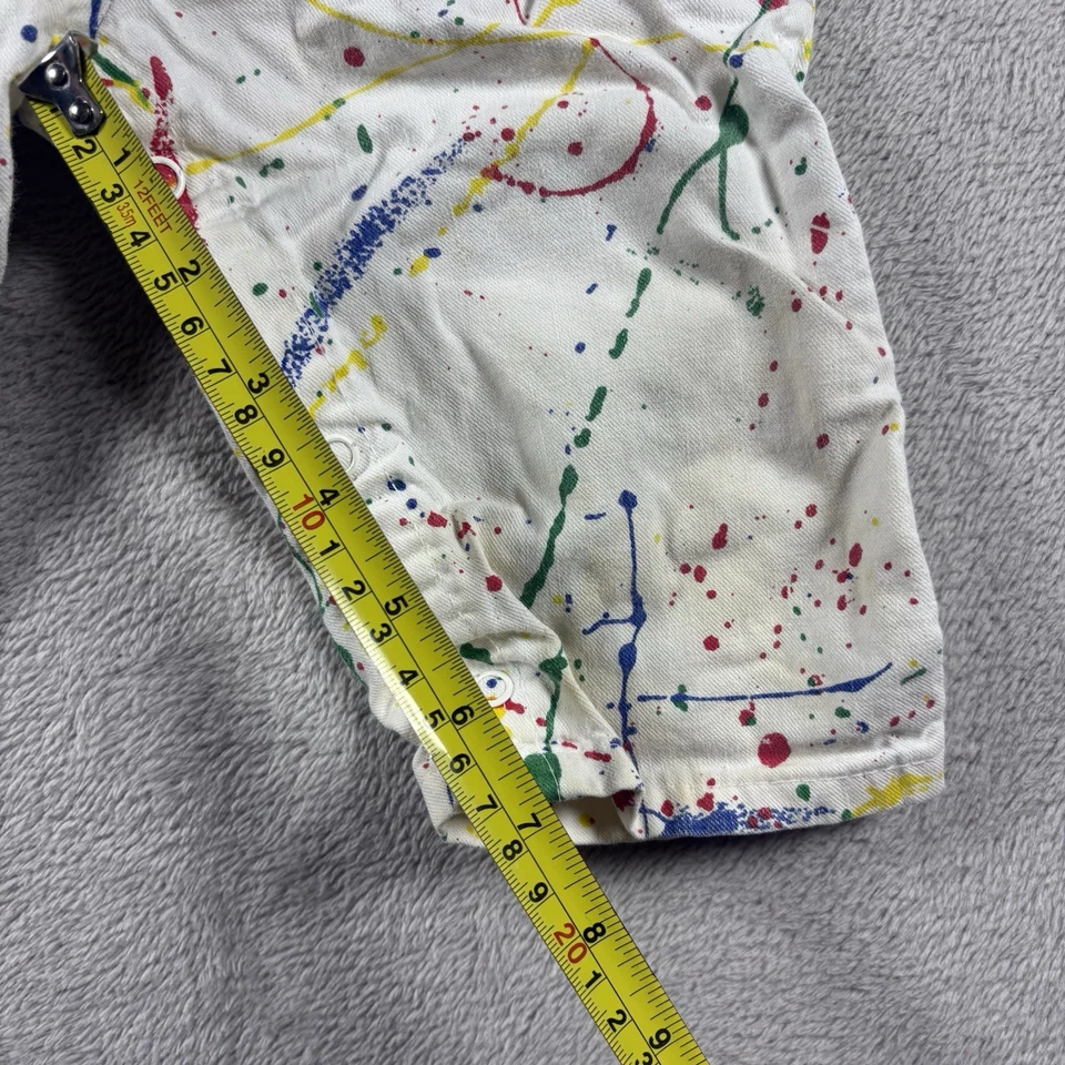 Mono de Colección Osh Kosh B"Gosh Pintura Salpicaduras Color Blanco Talla 12 Meses #2B Foto 4 de 4