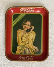 Vintage, Original, 1930, Coca-Cola, Coke, Soda Serving Tray, VG+ Condition