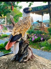 Unique Resin Eagle Statue. Gaurdian Of The Garden.