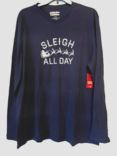 Sleigh All Day Mens T-shirt Jammies for Families