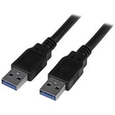 Image of StarTech.com 3m 10 ft USB 3.0 Cable - A to A - M/M - Long USB 3.0 Cable - USB 3.