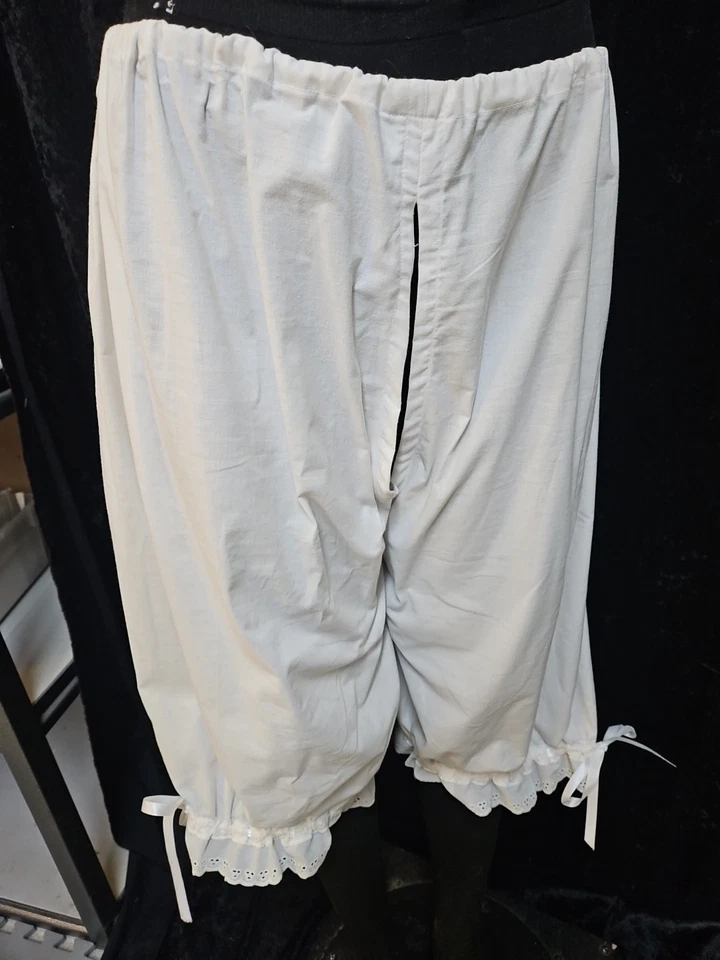 BRAGAS SPLIT BLOOMERS SPLIT TODO ALGODÓN GRANDES VER MEDIDAS NUEVAS HECHAS A MANO Foto 2 de 4