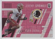 2017 Panini Unparalleled Class of Rookie Pink 93/299 Jeremy Sprinkle #290 l8x