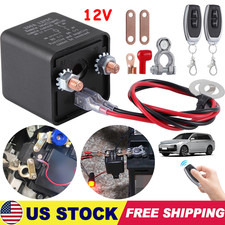 Interruptor de desconexión de batería de control remoto 12 V Power Kill Master aislador corte