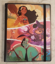 Disney Lorcana 9-Pocket Portfolio Iconic Characters Card Binder holds 252 cards