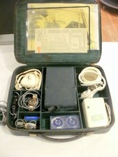 Protona Minifon P55 Vintage Spionage Set Raccolta Orologio Registratore Rarissimo