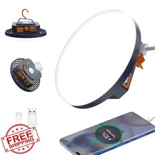 10000mAh LED Camping Lantern Rechargeable 4000LM Power Bank