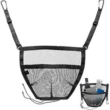 Car Purse Holder, Seat Back Net Storage Bag Between Front Seats for Easy Access,