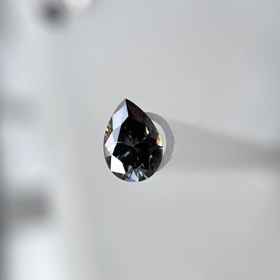 Fashion 1PCS 4X6mm-10x14mm Loose Moissanite Pear Garnet Color for DIY Jewelry - Image 4 of 4