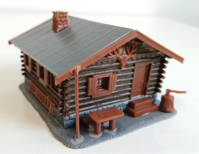 Kibri - Berg Blockhaus Seeblick - 8001 - H0 - Gebäude Haus gebaut ---- DOK 1108