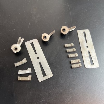 Curtis Cam & Carriage Lot Of 13 Pcs Model 15 Hand Held Key Chrysler DCPieces