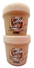 Victoria's Secret PINK Coco Coffee Smoothing Body Butter 6.7 Oz x2