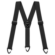 Suspenders for Men Heavy Duty, X Shape Back Hidden Suspender 1.5" Under Clothing
