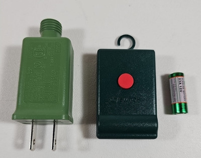 Inline On Off Switch Hammacher Schlemmer LED Noble Fraser Christmas Tree OEM