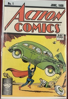 Action Comics #1 1988 DC Comic Book Reprint First Appearance of ...