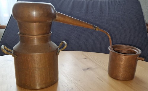 Hausdestillerie Kupfer Destille * alt * Hausbrennerei * ANSCHAUEN