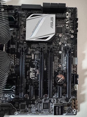 Asus X99-A Mainboard Sockel LGA 2011,  inkl. 16 GB DDR4 RAM, I7-5930 + Lüfter