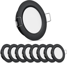 8 Pack 12 Volt Led Puck Light Rv Recessed Mount Ceiling Light 2.75 12v Down Lig
